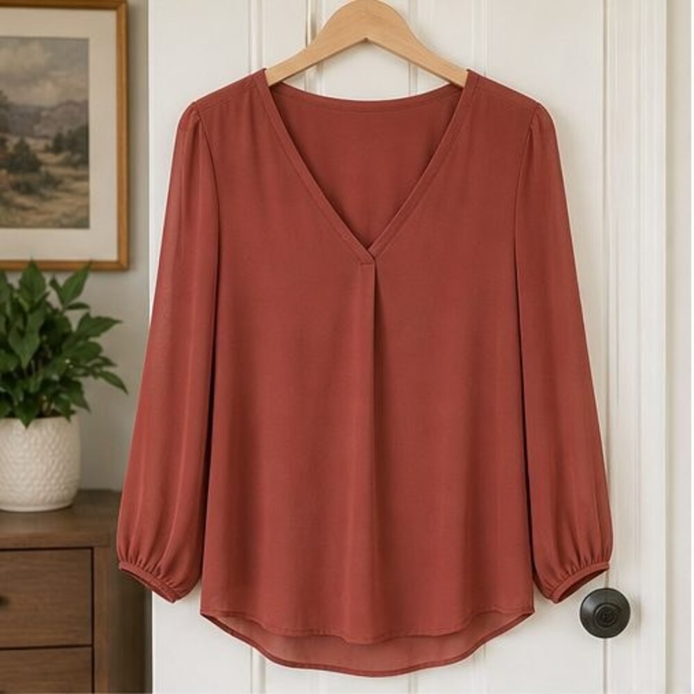 Rust Cami Blouse